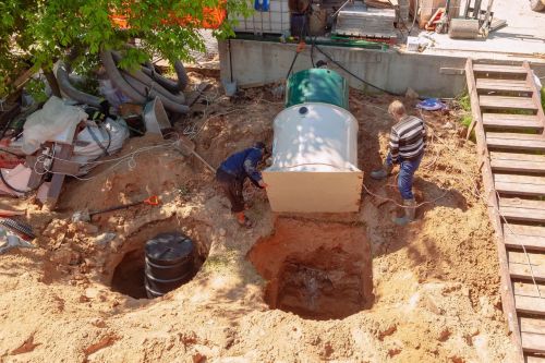 Доставка и монтаж ГРИНЛОС Аэро 3 Пр + дренажный колодец + УФ