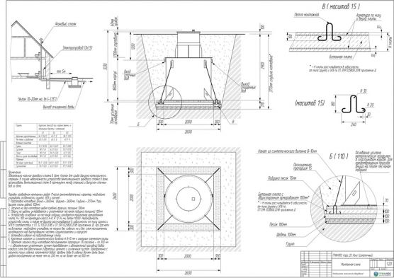 Схема монтажа ГРИНЛОС Аэро 20 Лонг