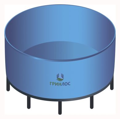 ГРИНЛОС Бассейн для рыбы 2000*2000*1000