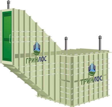 Гринлос Погреб ДТ 2000*2000*2000