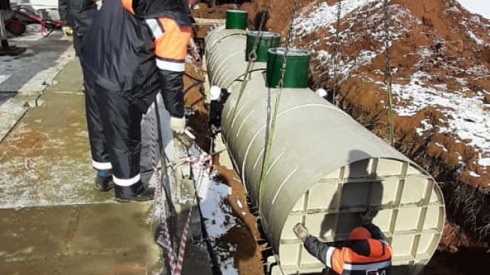 Изготовление септика ГРИНЛОС Пром 70