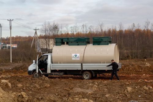 Доставка и монтаж ГРИНЛОС Пром 40 +ГРИНЛОС КНС В-3000/1000