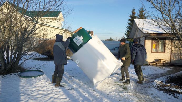 Монтаж септика ГРИНЛОС Аква 4 Пр