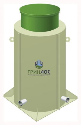 Водопроводный колодец ГРИНЛОС В 1000/2500