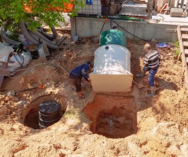 Доставка и монтаж ГРИНЛОС Аэро 3 Пр + дренажный колодец + УФ