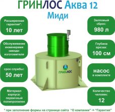 ГРИНЛОС Аква 12 Миди