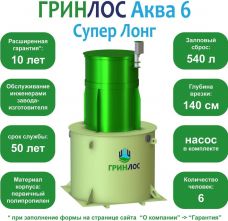 ГРИНЛОС Аква 6 Супер Лонг