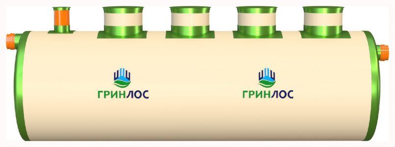 ГРИНЛОС Ливневая канализация 25-2300 стеклопластиковая