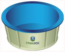 ГРИНЛОС Купель 2000*2000*1500 Круглая