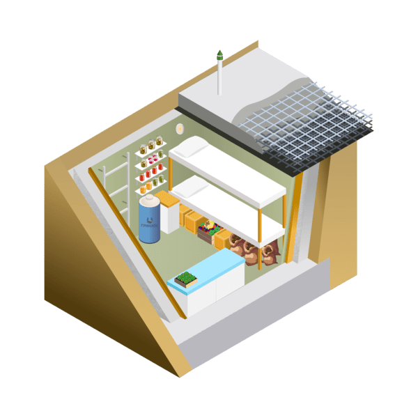 Схема Гринлос Бункер