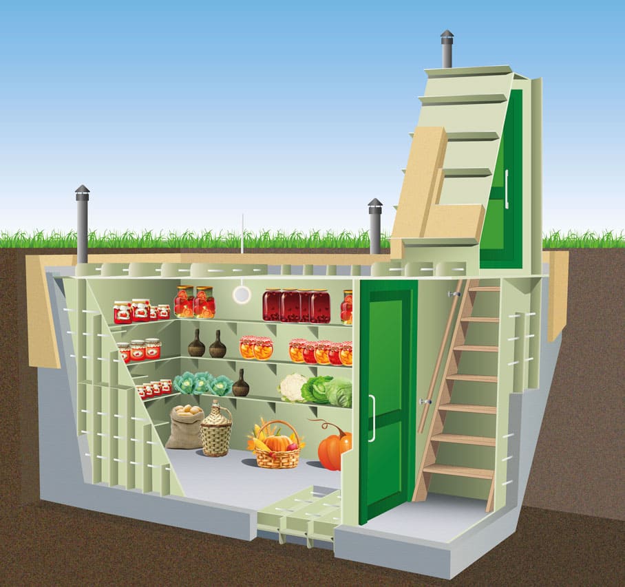 Устройство кессона