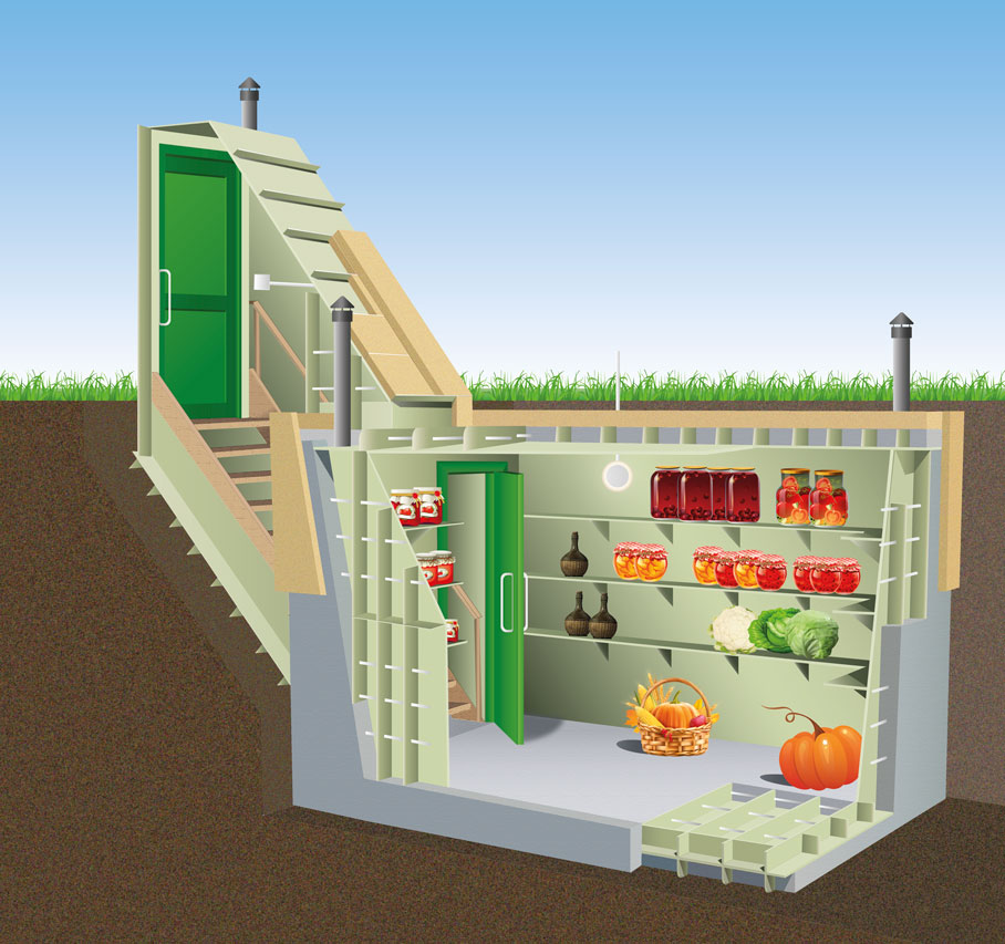 Устройство кессона